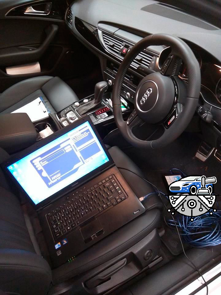 Carro com pintura polida